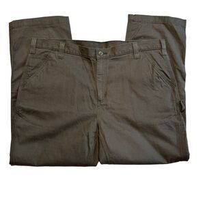 Carhartt Cargo Loose Fit Olive Original Cargo Jeans Green Men's 42x30 Relaxed